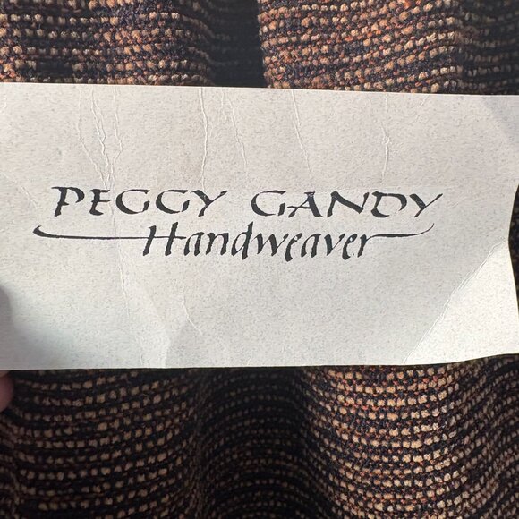 Peggy Gandy Handweaver wearable art silk rayon NEW maxi skirt size XS [READ] - Picture 8 of 10